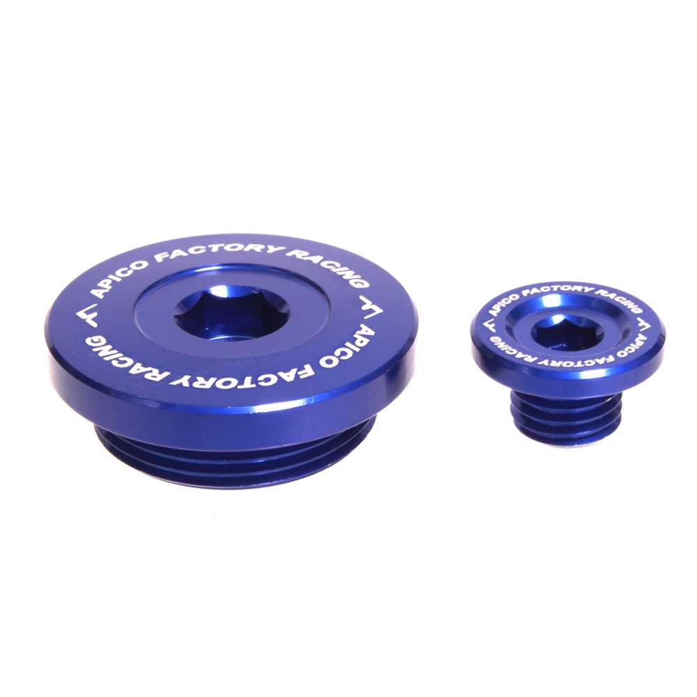 ENGINE PLUG KAWASAKI KX250F 11-26, KX450F 09-26, KX250X/450X 21-26 BLUE